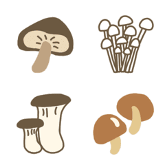 Mushroom Dull Fluffy Emoji