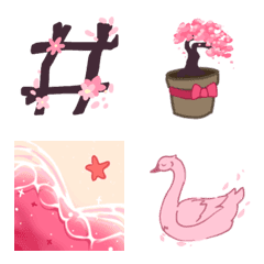 sweet spring emoji theme