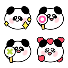 every day cute panda bear Emoji