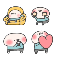 TWODEERMAN-Useful Tiny GinFa Emoji