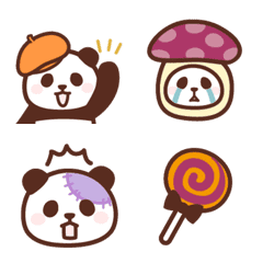 Mofumofu Pandan mini emoji(Autumn)
