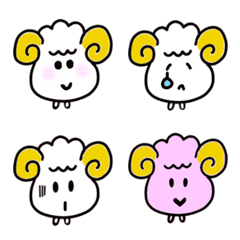 Emoji "Greetings from JW sheep"