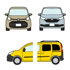 Emoji of my beloved car -Compact minivan