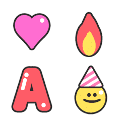 Happy birthday move Letter Emoji