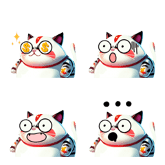Very annoying cat emoji