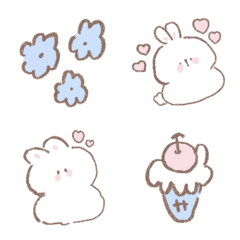 cute little bunny emoji :)