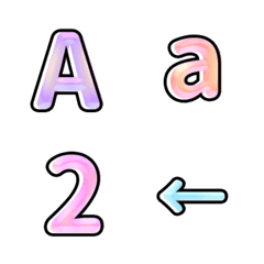 DOPAMINE STYLE move Number Letter Emoji