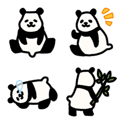 Mova-se! Panda Emoji