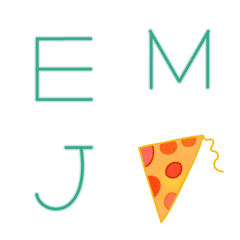 Italian alphabet Emonji(captital letter)