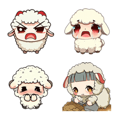 Cute sheep everyday