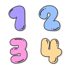 Number emoji v.5