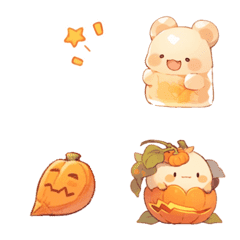 Ai Somethings cute with pumpkins 0w0