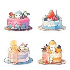 So many cute little cakes-small picture