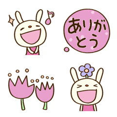 Fun Everyday Forecast rabbit Emoji