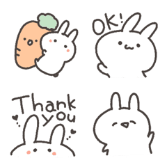 yurukoro rabbit  Emoji