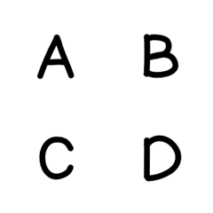 Emoji consonants Number and symbol