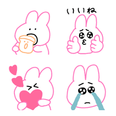 rabbit animation emojis 2