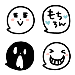 [expressions] Speech bubble ghost