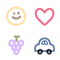 simple and colorful Emojis