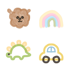 colorful Halloween Emojis