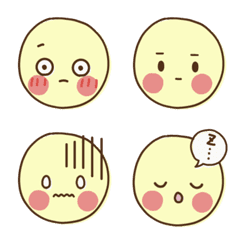 Simple face emoji Emotions edition