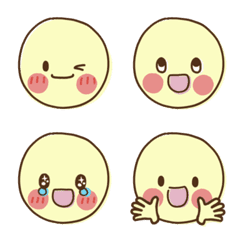 Simple face emoji Smile edition