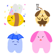 Emoji of HATI and jolly friends 2