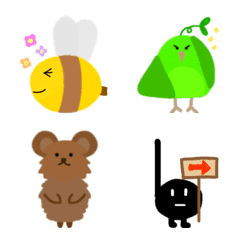 Emoji of HATI and jolly friends