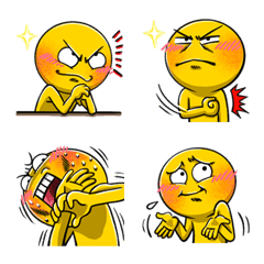 Yellow Egg.9 Emoji so cute.