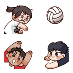 Fall in love with volleyball boys!
