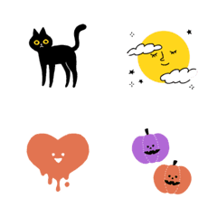 slightly smaller Halloween Emoji