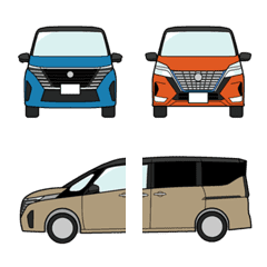Emoji of my beloved car -Minivan