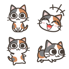 Let's use it! calico cat emoji.