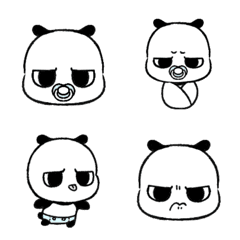 Baby of panda Emoji