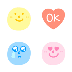 Every day Colorful emoji
