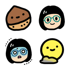 glasses woman emoji4