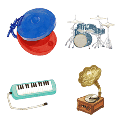 emoji de instrumento musical