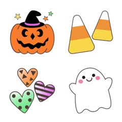 ハロウィンのたのしい絵文字