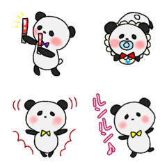 Oshi-katsu panda Moving Emoji Revised