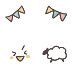 余白がちょうどいい日常絵文字