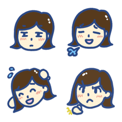 various mood face Emoji