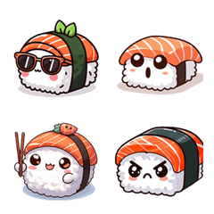 Adorable Sushi Buddy