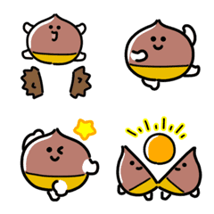Emoji anime kastanye