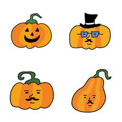 Full of pumpkins