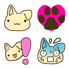 ポメックス Mix犬みかんの絵文字【修正版】