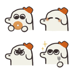 ちいさくてかわいい犬のトング