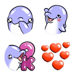 Cute and naughty Dolphin Emoji4