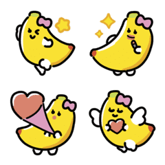 emoji gadis pisang