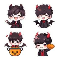 Emoji Cute Vampire