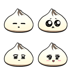 emoji version of a meat bun